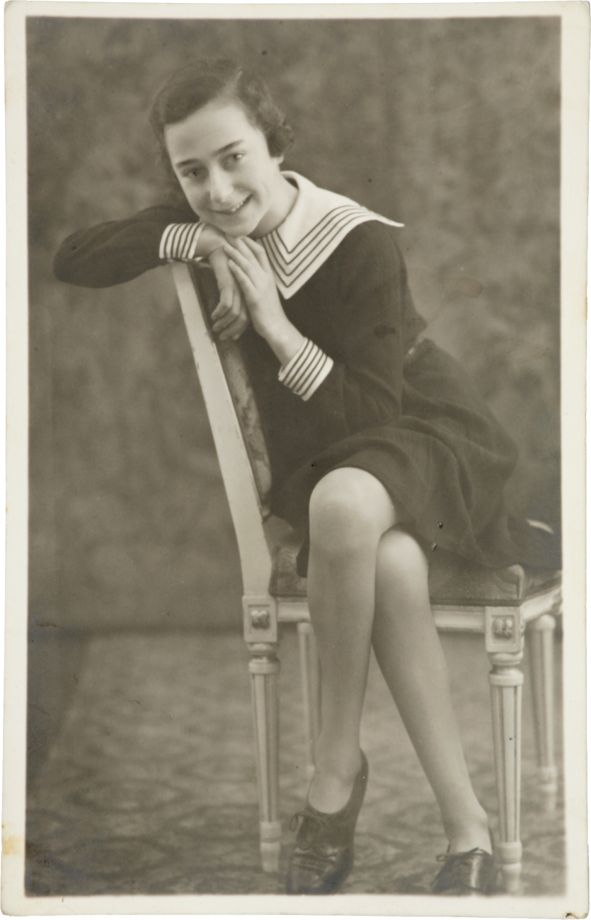 Marianne Seligmann, 14 Jahre alt, Düsseldorf, 1938