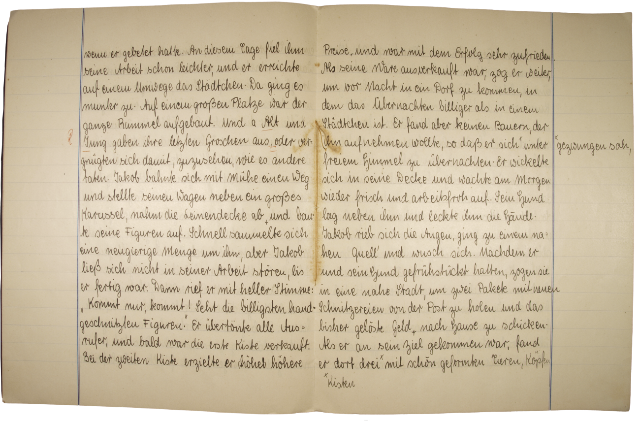 Klassenaufsatz Seite 7 und 8 