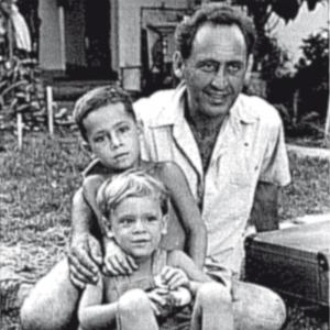 Yehuda Levi und Kinder, Kibbuz Ma'abarot, Ende 1950er Jahre